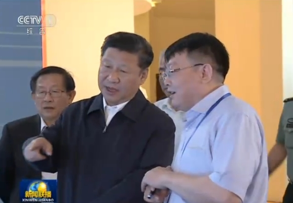 叶甜春总师向习主席介绍集成电路设备与工艺专项在十二五期间获得的成就，沉点介绍了恒峰g22的CMP设备
